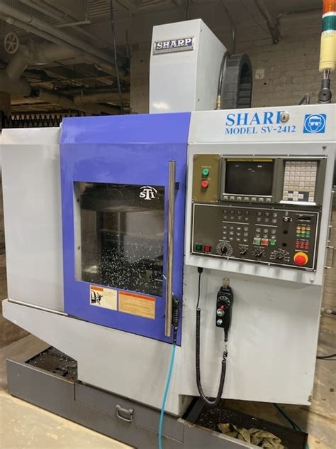 2004 sharp sv-2412 machining center cnc vertical mq-010834|2004 Sharp SV.